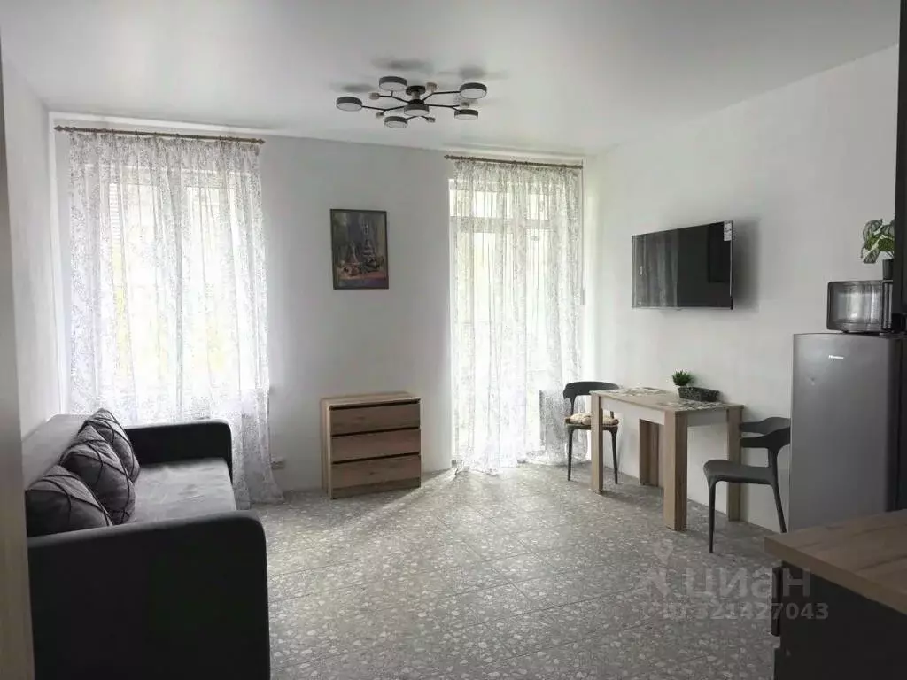 Студия Тульская область, Тула ул. Купцов Гречихиных, 12 (27.0 м) - Фото 1