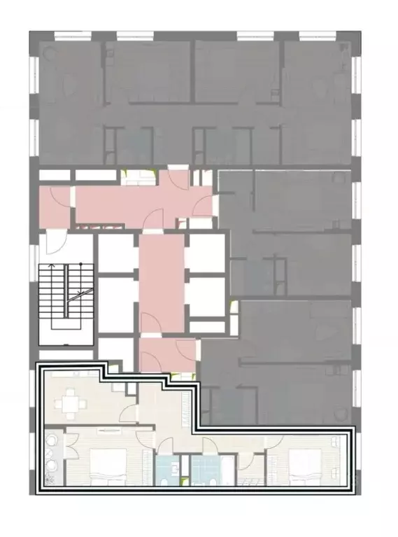 2-к кв. Московская область, Котельники Дюна жилой комплекс (60.3 м) - Фото 2