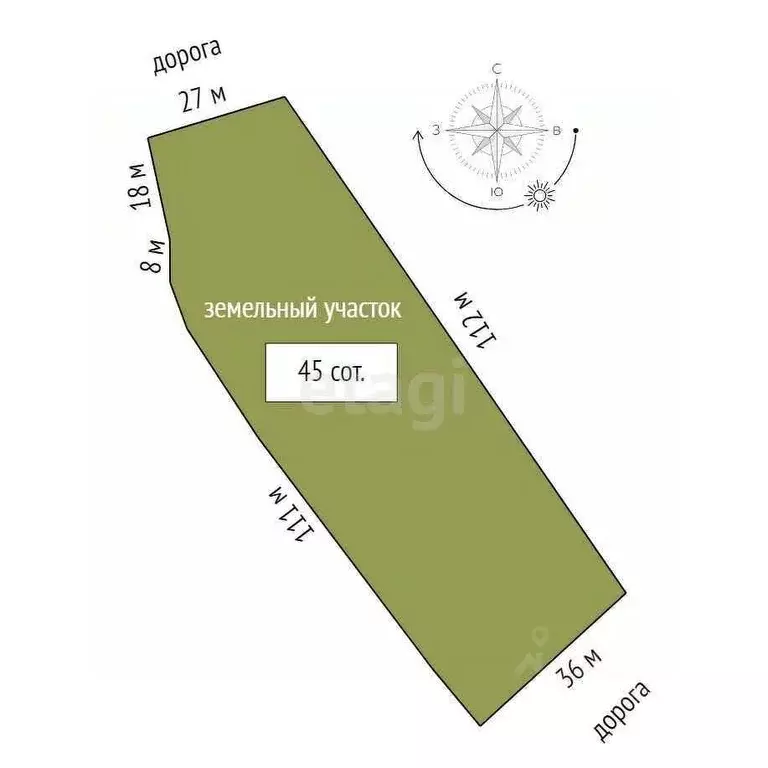 Участок в Тамбовская область, Тамбовский муниципальный округ, с. ... - Фото 1