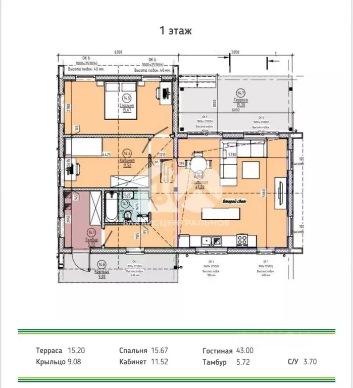 Дом в Новосибирская область, Новосибирский район, Станционный ... - Фото 2