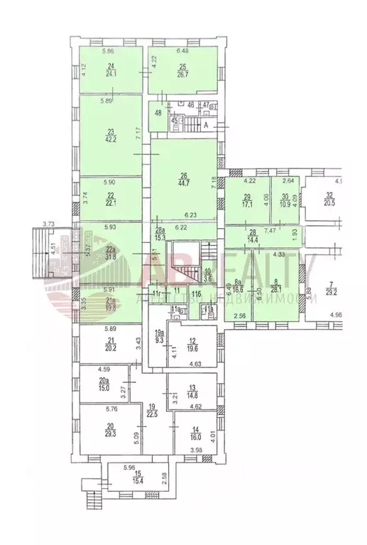 Офис в Москва Дербеневская ул., 3 (314 м) - Фото 2