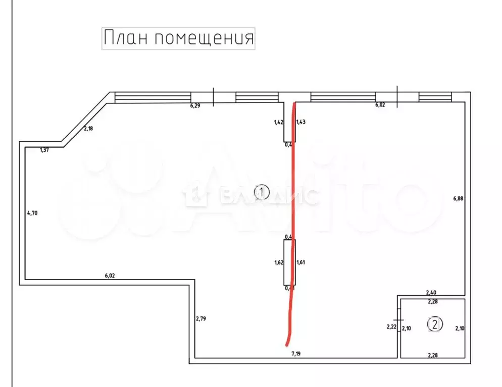 Сдам помещение свободного назначения, 120 м - Фото 0