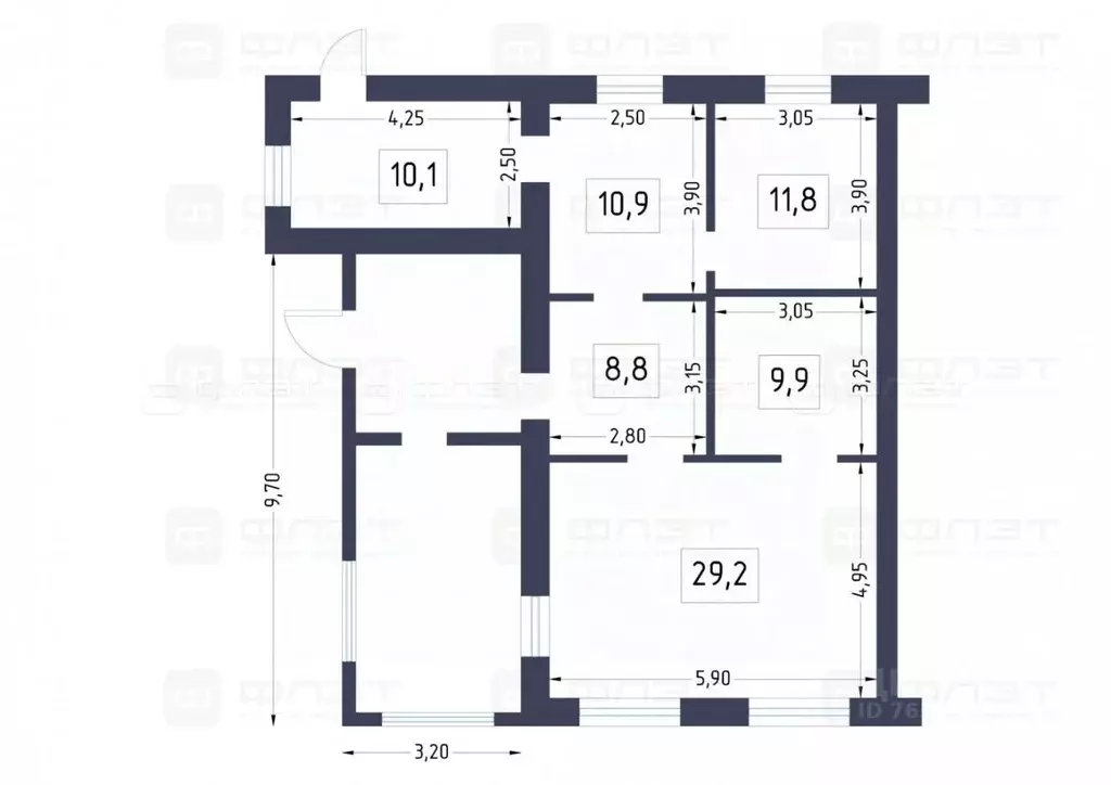 Дом в Татарстан, Арск ул. Сибгатуллина (121 м) - Фото 2