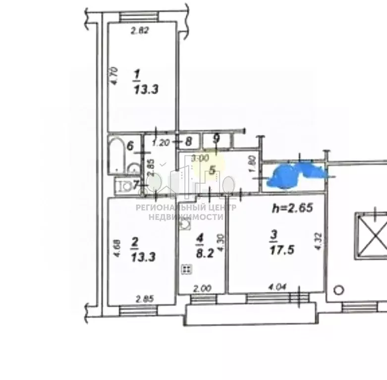 3-к кв. Иркутская область, Иркутск Первомайский мкр, ул. Алмазная, 18 ... - Фото 2