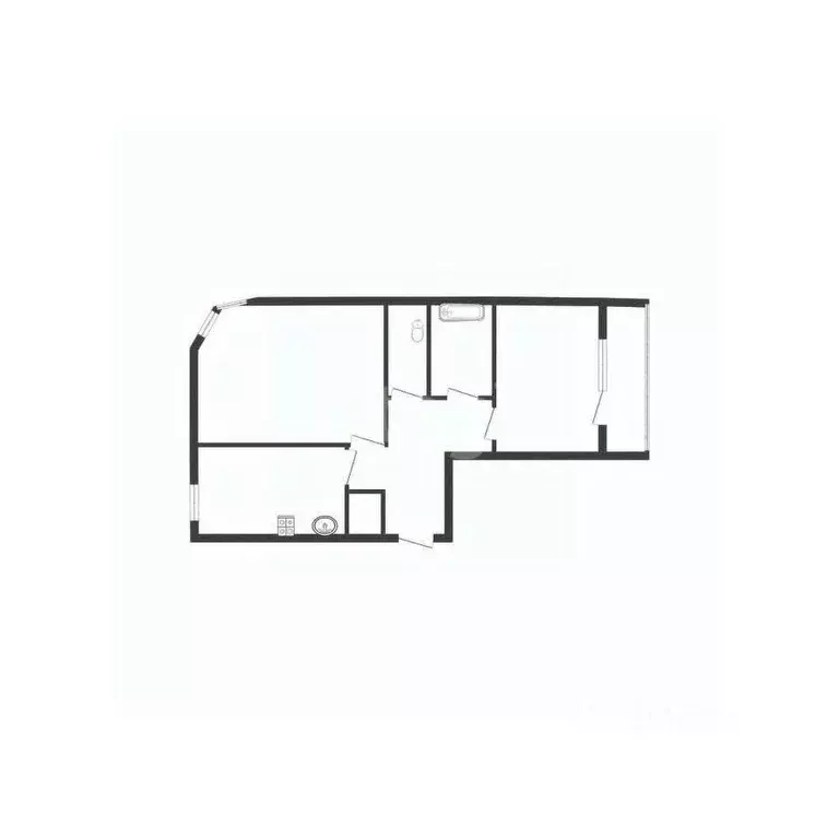 2-к кв. Смоленская область, Вязьма Красноармейское ш., 14 (55.1 м) - Фото 1