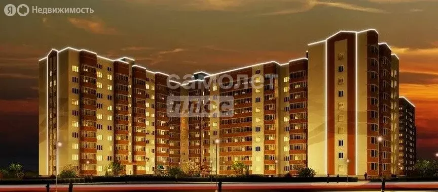 3-комнатная квартира: Курск, 2-я Агрегатная улица, 57 (93.83 м) - Фото 0
