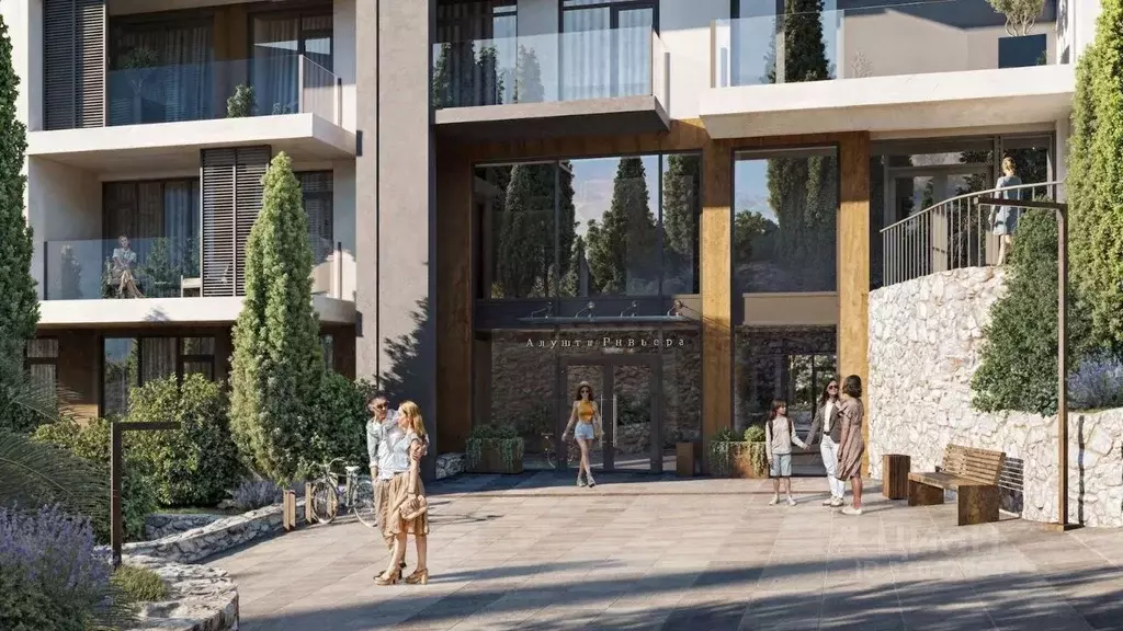 2-к кв. Крым, Алушта ул. Сергеева-Ценского, 4В (55.3 м) - Фото 2