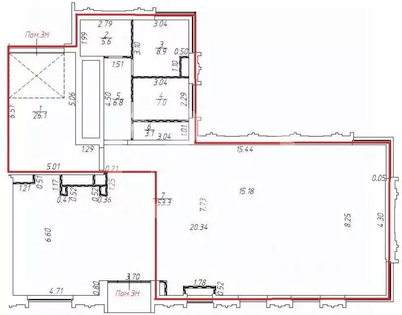 Помещение свободного назначения в Москва Окружной проезд, 10Б (157 м) - Фото 2