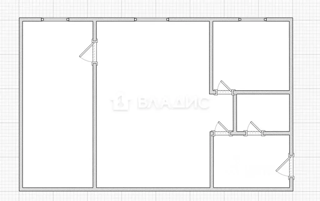 2-к кв. Пензенская область, Пенза ул. Терновского, 21А (41.4 м) - Фото 2