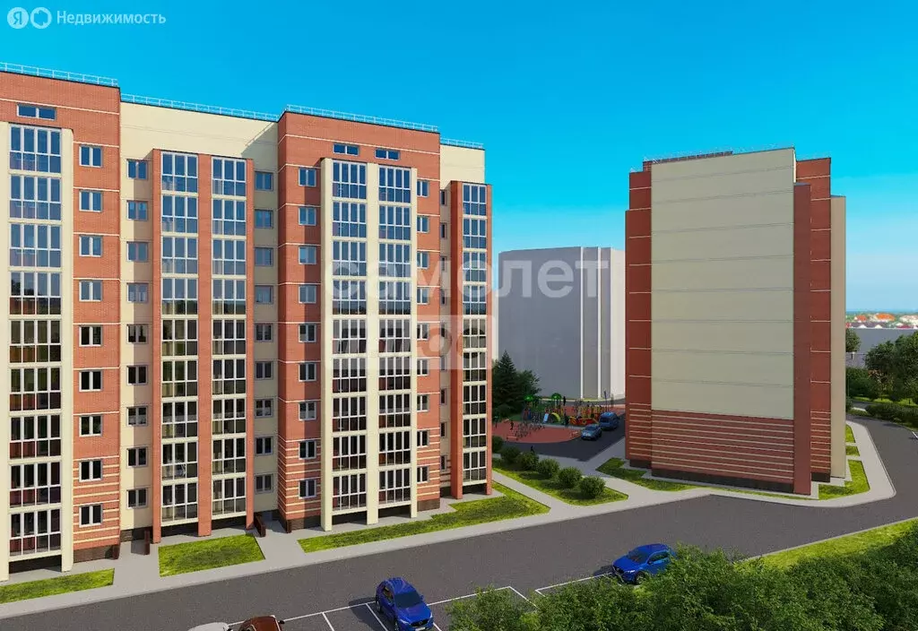 1-комнатная квартира: Омск, улица Малиновского, 16к1 (41.9 м) - Фото 1