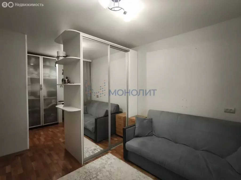1-комнатная квартира: Нижний Новгород, улица Героя Самочкина, 14 (30.8 ... - Фото 1