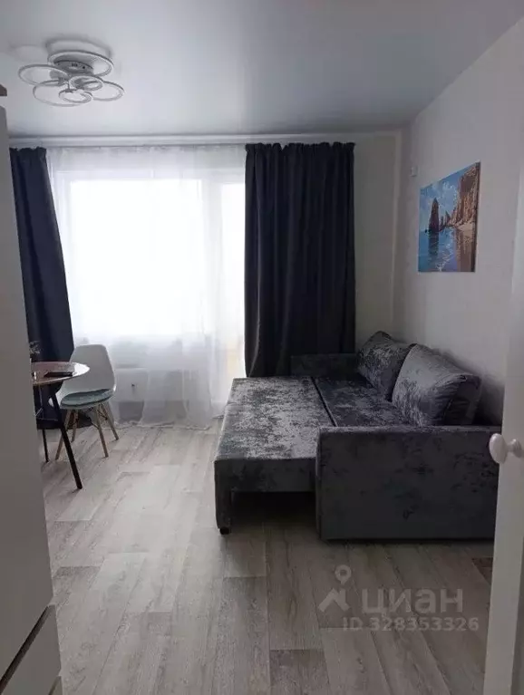 Студия Пермский край, Пермь ул. Гашкова, 56к4 (23.5 м) - Фото 2