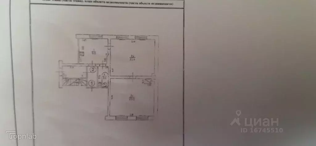2-к кв. Калининградская область, Гвардейский муниципальный округ, пос. ... - Фото 1