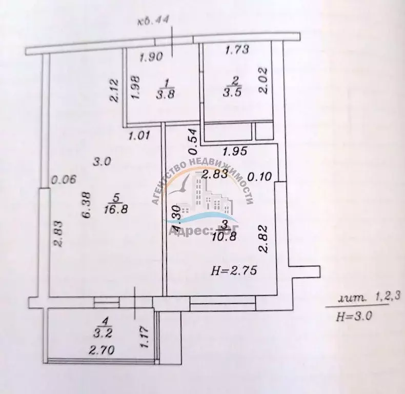 1-к кв. Краснодарский край, Анапа ул. Омелькова (38.1 м) - Фото 2