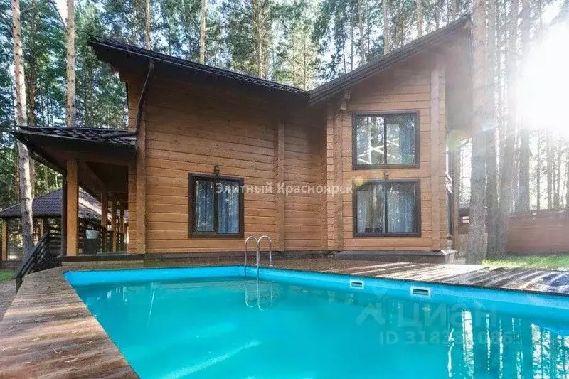 Коттедж в Красноярский край, Емельяновский район, Мининский сельсовет, ... - Фото 1