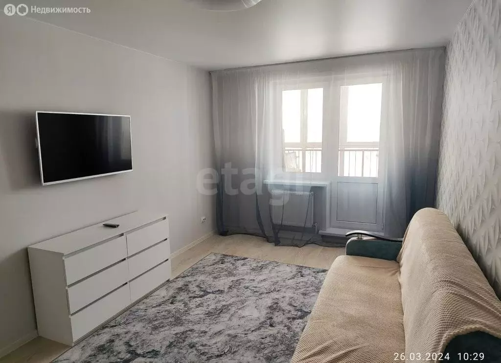 1-комнатная квартира: Медведево, посёлок городского типа Медведево, ... - Фото 2