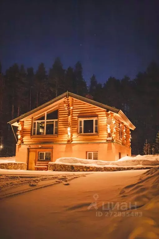 Коттедж в Карелия, Медвежьегорск ул. Омелина, 9 (200 м) - Фото 1