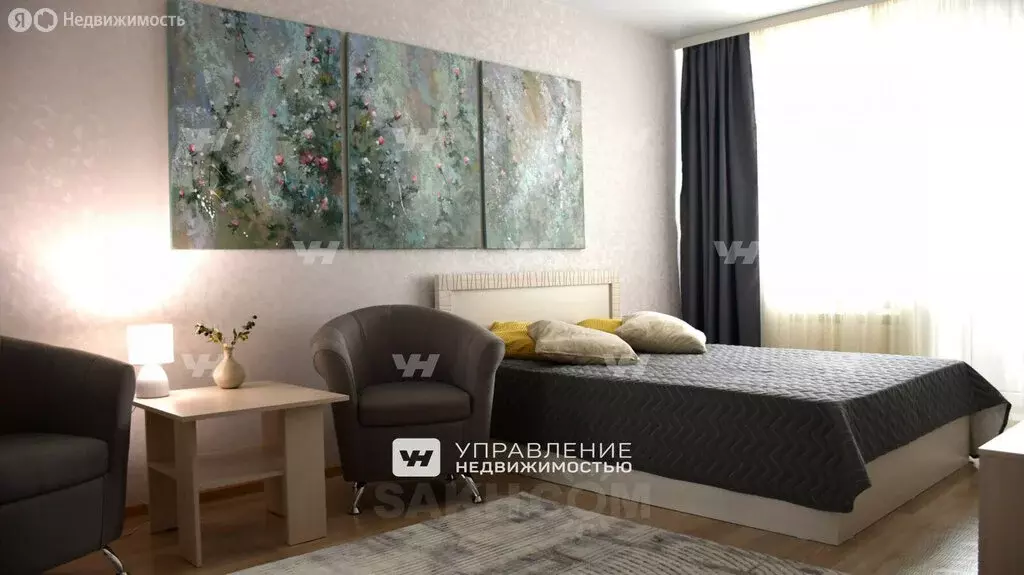 1-комнатная квартира: Южно-Сахалинск, улица А.О. Емельянова, 17 (34 м) - Фото 2