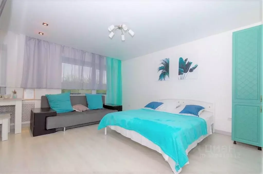 1-к кв. Тюменская область, Тюмень ул. Республики, 186 (33.0 м) - Фото 2