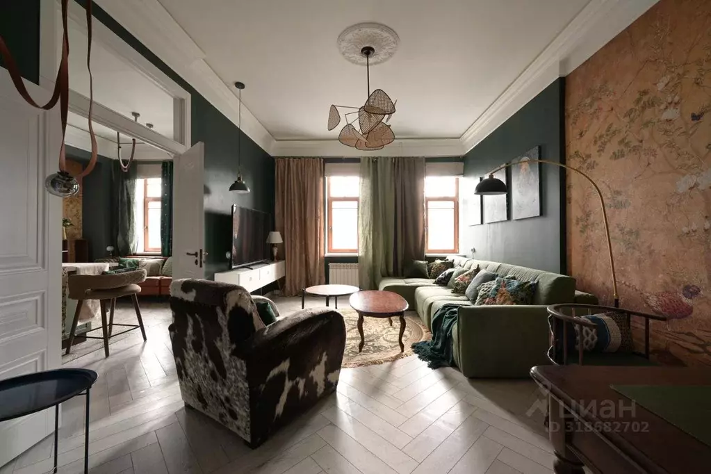 4-к кв. Санкт-Петербург Греческий просп., 10 (120.0 м) - Фото 0