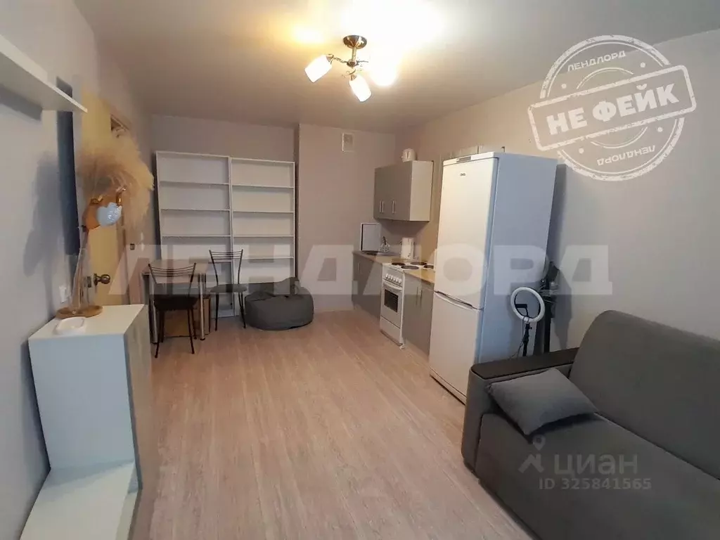 Студия Ростовская область, Ростов-на-Дону ул. Висаитова, 8 (26.2 м) - Фото 1