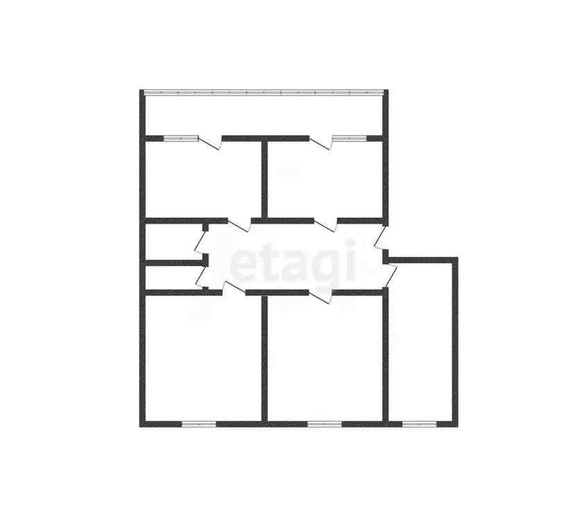 4-к кв. Курская область, Курск ул. Карла Маркса, 69Б (74.7 м) - Фото 1