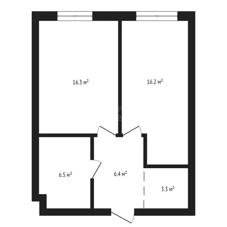 1-комнатная квартира: Тюмень, улица Республики, 204к3 (48.7 м) - Фото 0