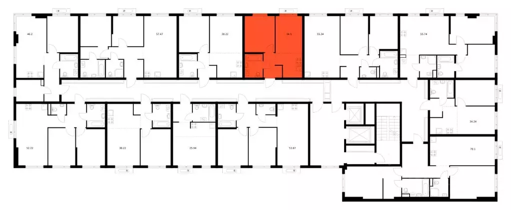 1-к кв. Ленинградская область, Ломоносовский район, Аннинское ... - Фото 2