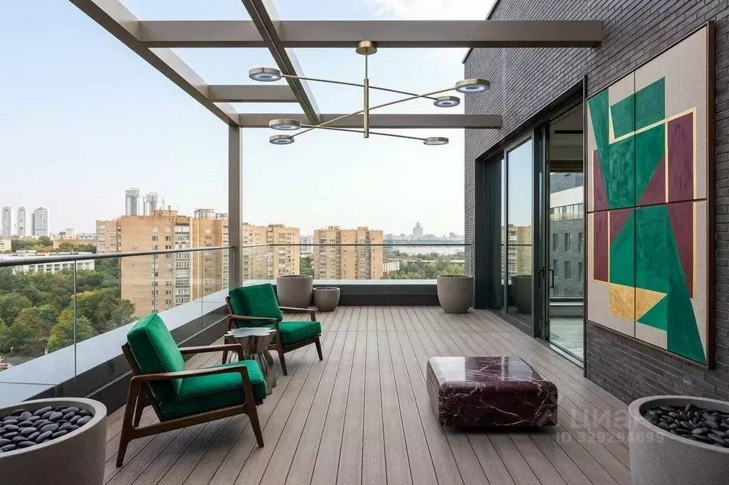 4-к кв. Москва Мосфильмовская ул., 1к5 (189.0 м) - Фото 1