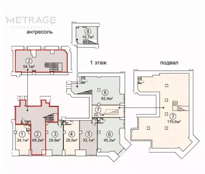 Помещение свободного назначения в Москва Ленинградский просп., 75к1 ... - Фото 1