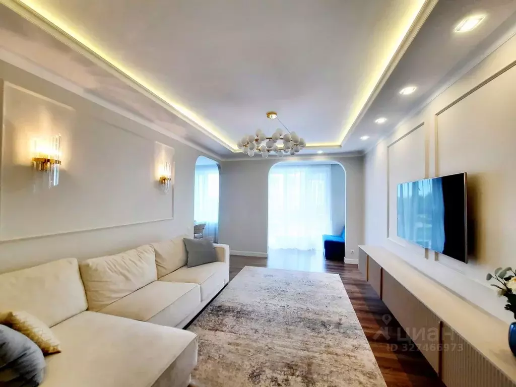 3-к кв. Башкортостан, Уфа ул. Менделеева, 156/1 (92.8 м) - Фото 1