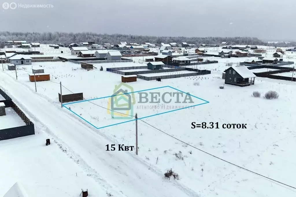 Участок в деревня Еглизи, Царскосельская улица, 107 (8.31 м) - Фото 2