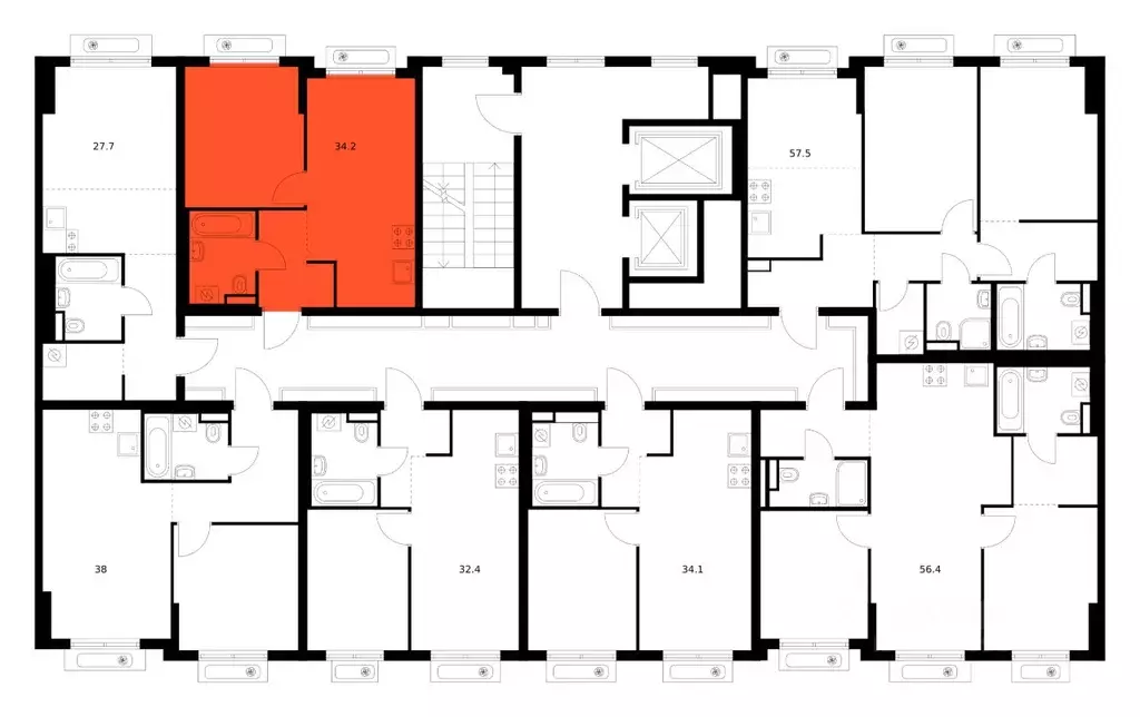 1-к кв. Московская область, Ленинский городской округ, Боброво пгт ... - Фото 2