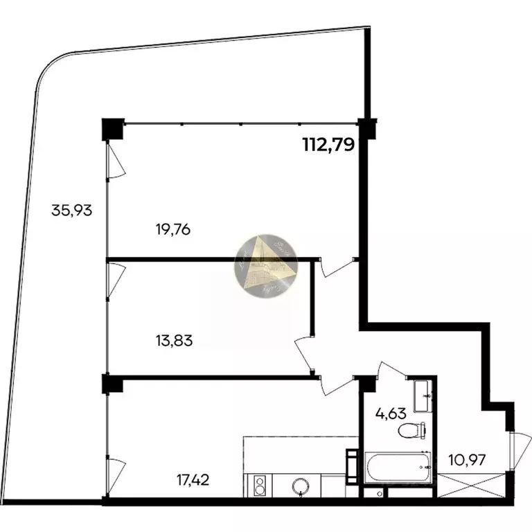 2-к кв. Крым, Сакский район, Лесновское с/пос, с. Прибрежное ул. ... - Фото 2