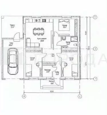 Дом в Алтайский край, Первомайский район, с. Санниково ул. Звездная ... - Фото 1