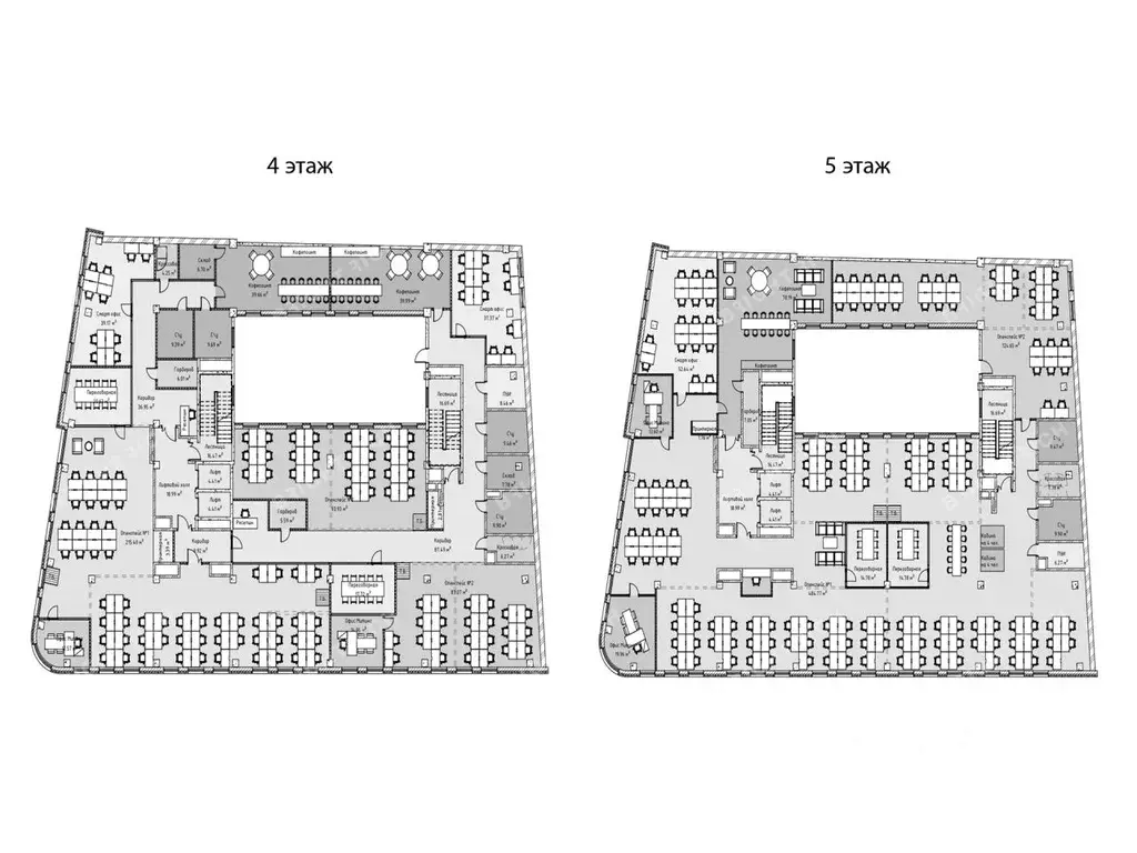 Офис в Санкт-Петербург пер. Щербаков, 17/3 (1660 м) - Фото 2