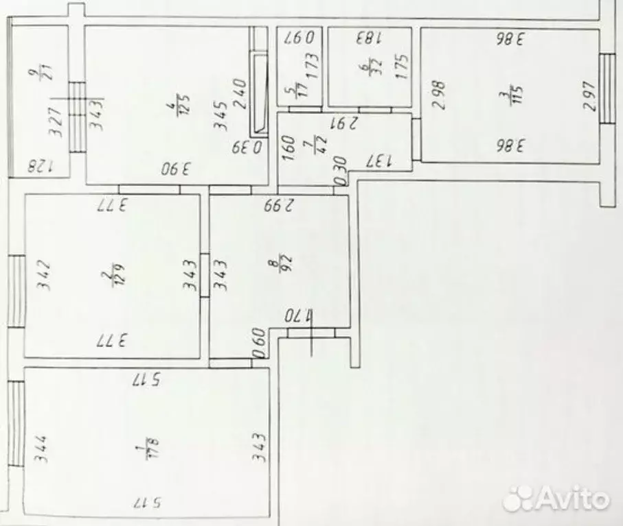 3-к кв. Татарстан, Казань ул. Александра Курынова, 10к3 (75.1 м) - Фото 2