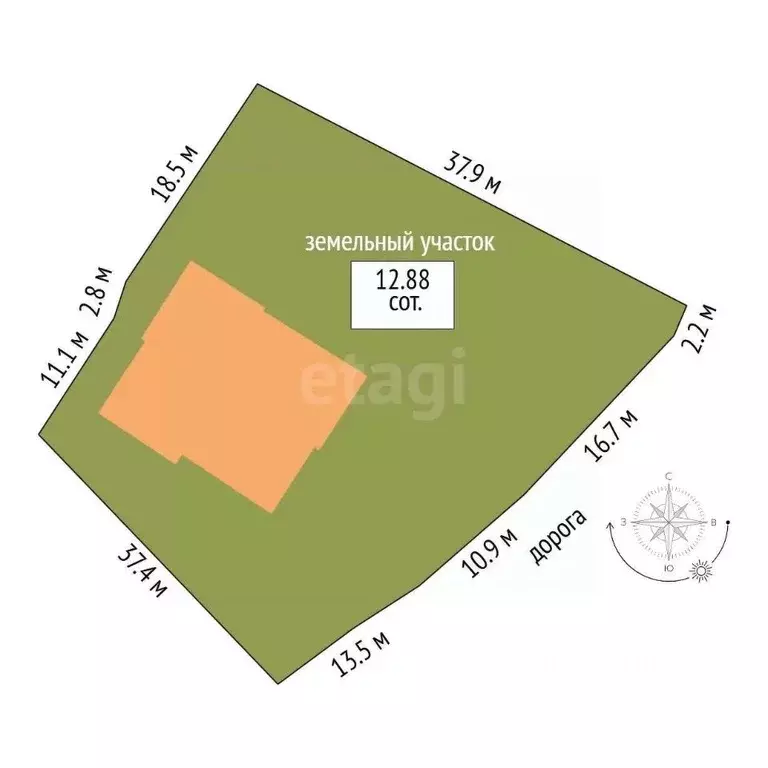 Дом в Калужская область, Калуга Турынино мкр, ул. Льва Толстого, 96А ... - Фото 2