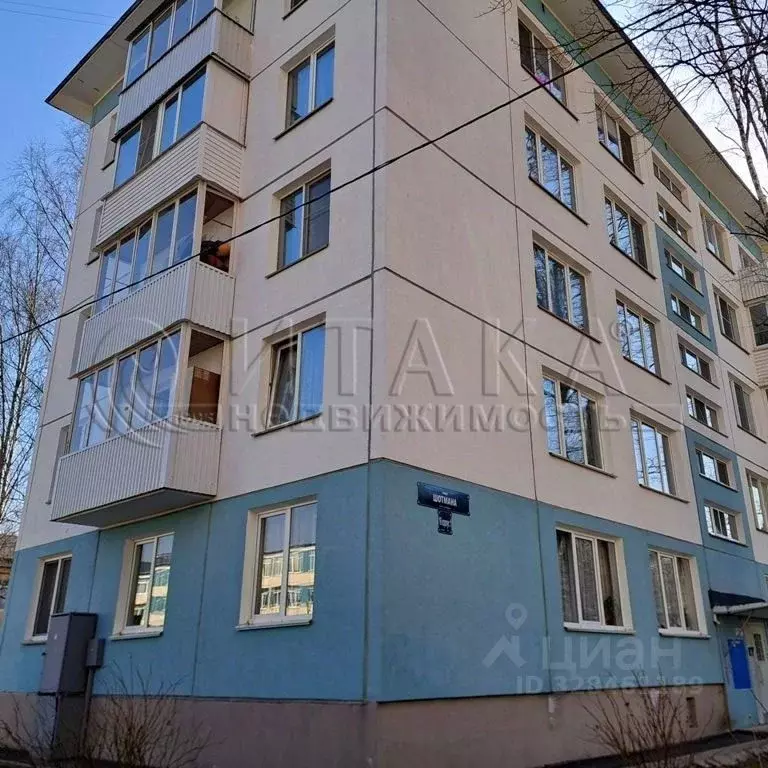 2-к кв. Санкт-Петербург ул. Шотмана, 16К1 (44.7 м) - Фото 1