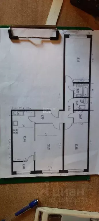 3-к кв. Московская область, Люберцы ул. Юности, 13к1 (90.0 м) - Фото 1