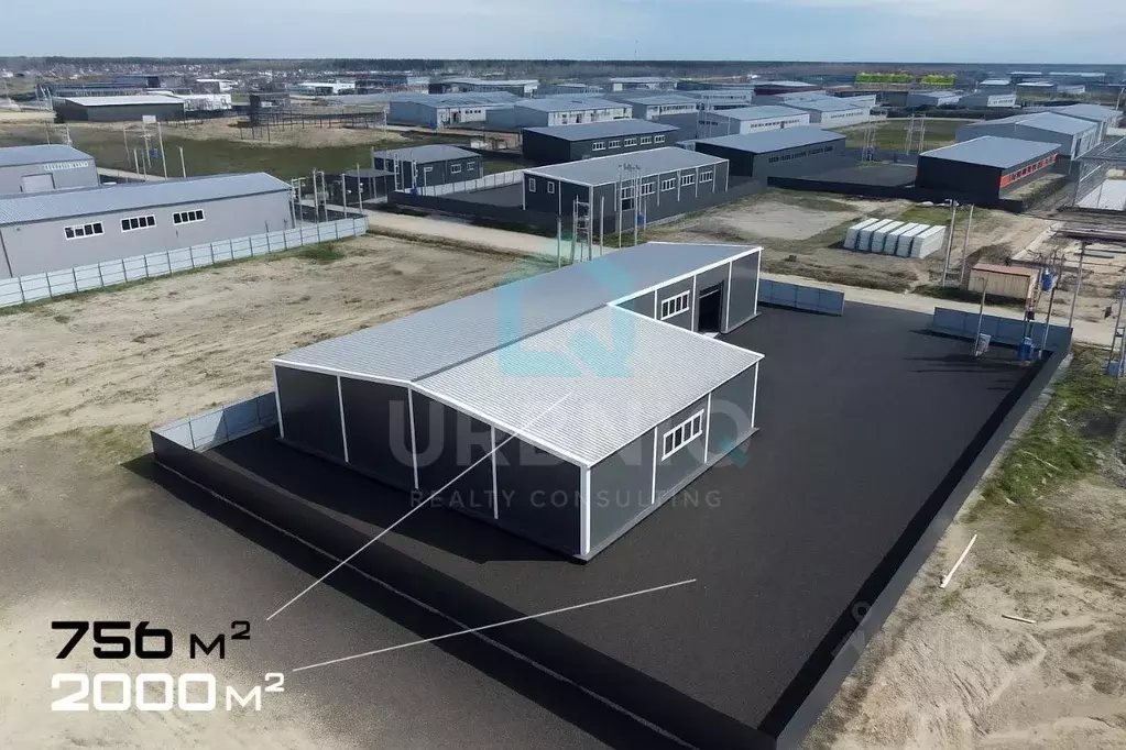 Склад в Ленинградская область, Тосненский район, Тельмановское ... - Фото 2