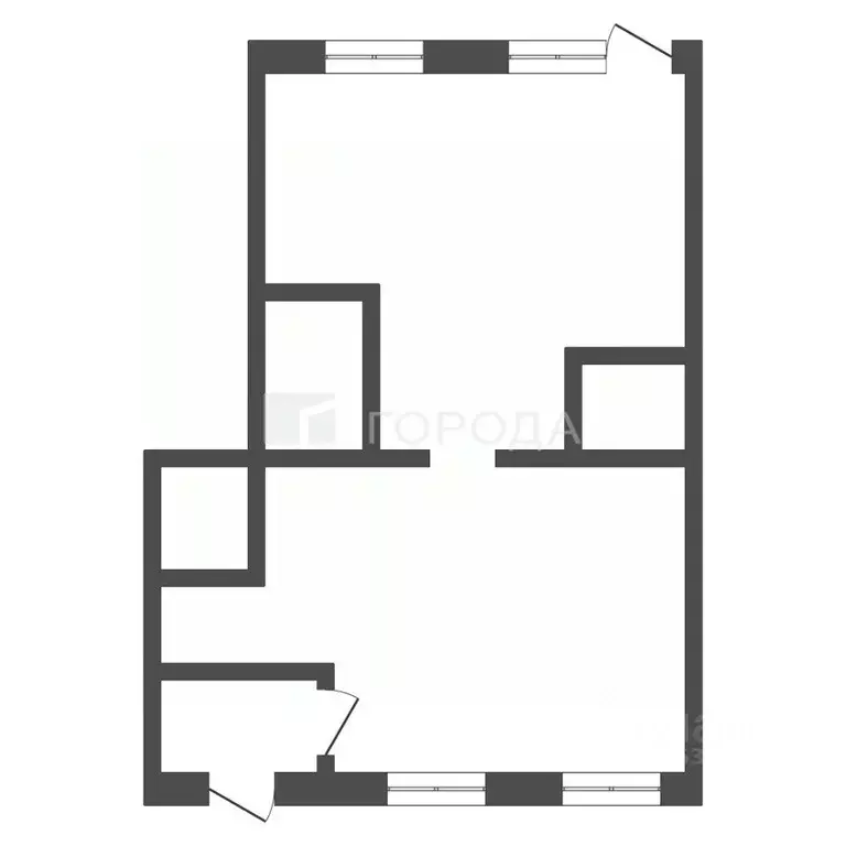 Помещение свободного назначения в Алтайский край, Барнаул просп. ... - Фото 2