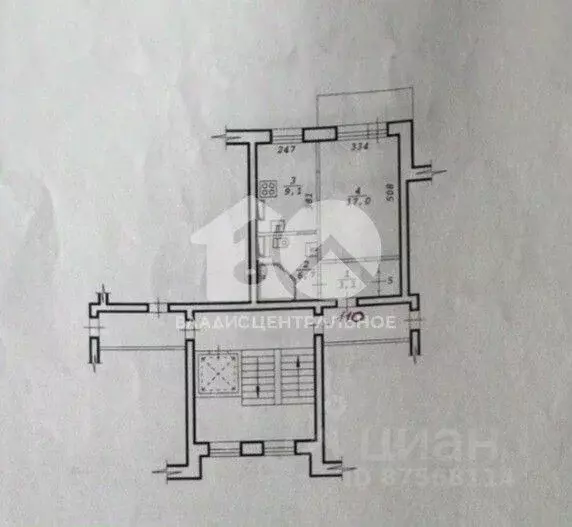 1-к кв. Новосибирская область, Новосибирск ул. Вокзальная магистраль, ... - Фото 1