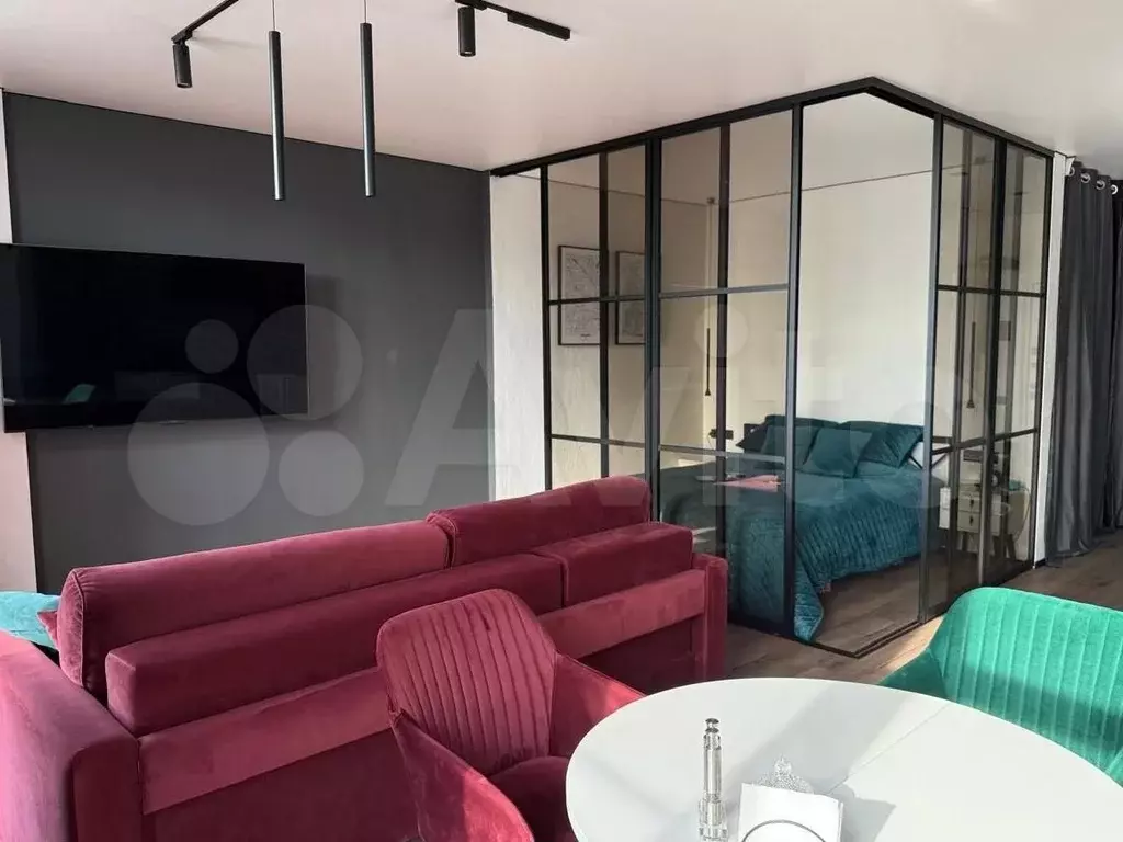 Квартира-студия, 40 м, 24/24 эт. - Фото 1