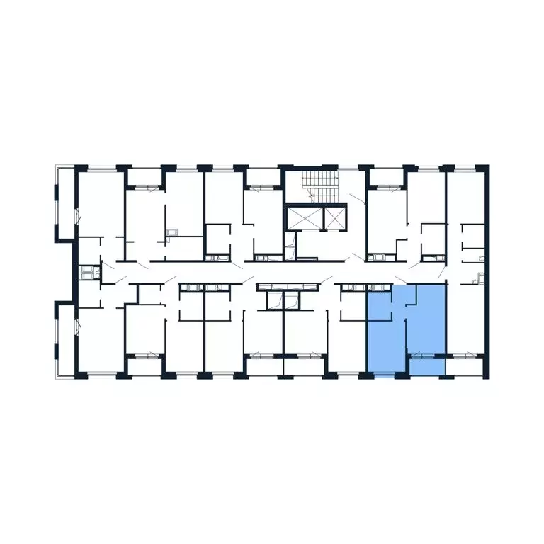 1-комнатная квартира: Новоселье, Центральная улица, 30к2 (31.8 м) - Фото 2