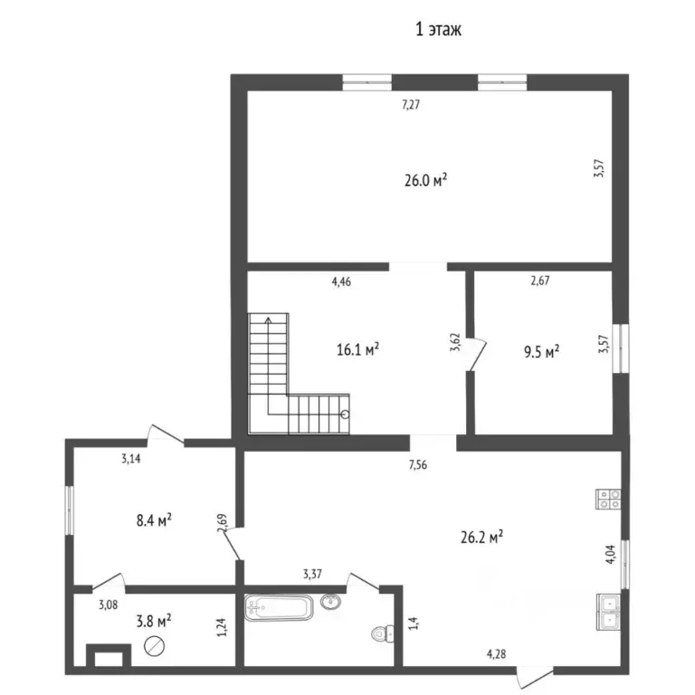 Коттедж в Тюменская область, Тюменский муниципальный округ, с. Каскара ... - Фото 2