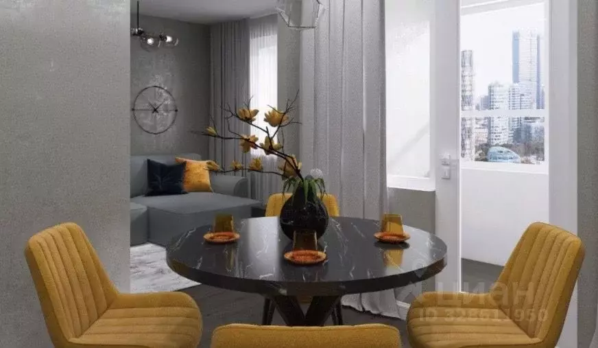 3-к кв. Алтайский край, Барнаул ул. Папанинцев, 145 (53.0 м) - Фото 2