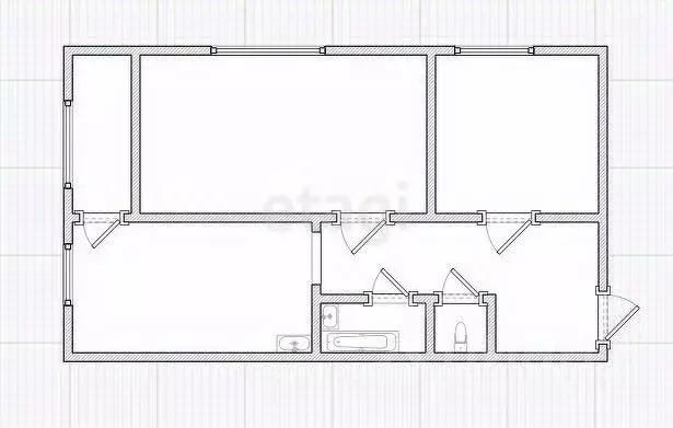2-к кв. Ставропольский край, Ставрополь № 35 мкр, ул. А. Савченко, 47А ... - Фото 2