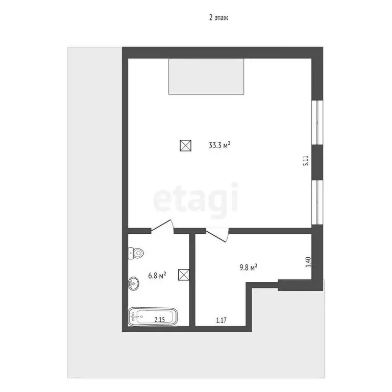 3-комнатная квартира: Омск, проспект Комарова, 15к1 (130.7 м) - Фото 0