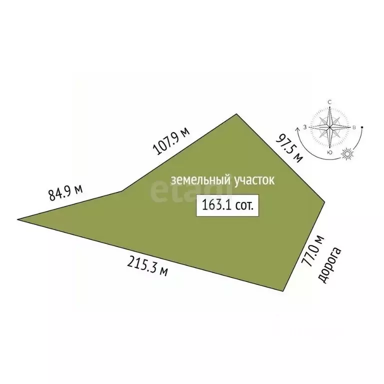 Участок в Свердловская область, Екатеринбург ул. Архитектора ... - Фото 2